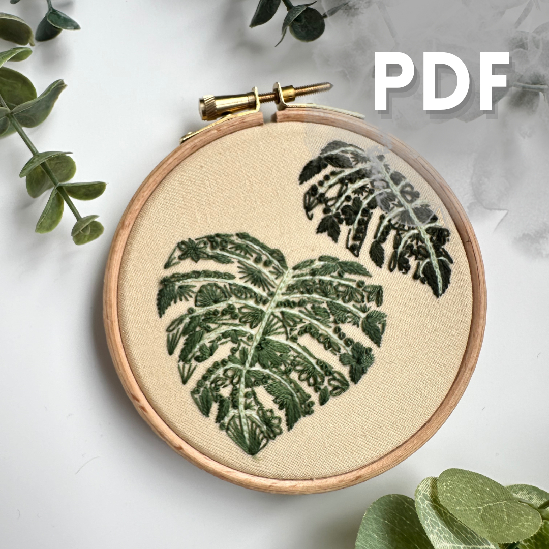 Mighty Monstera PDF Pattern