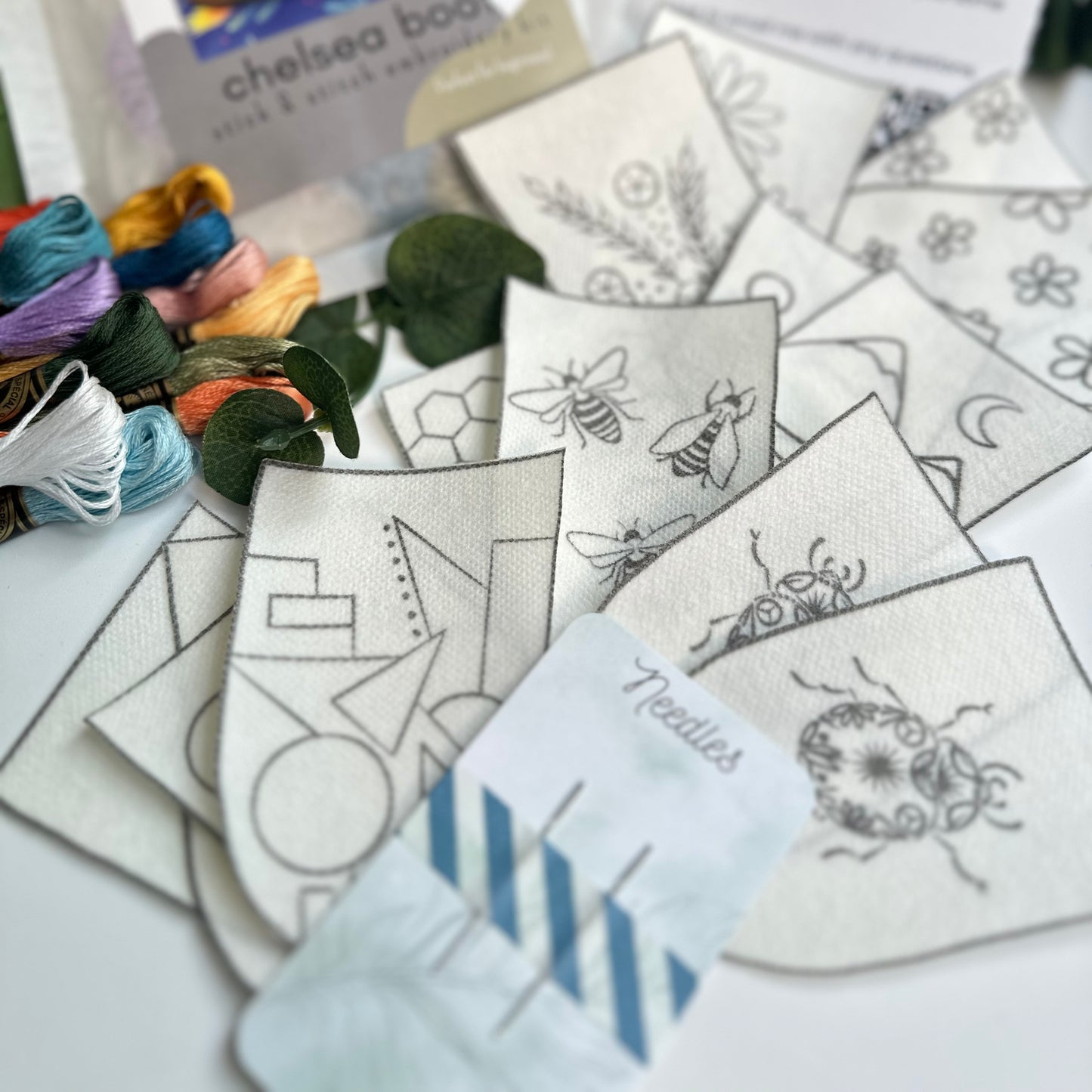 Chelsea Boot Embroidery Kit