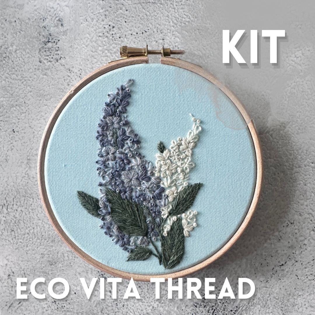 May Flowers Eco Vita Embroidery Kit