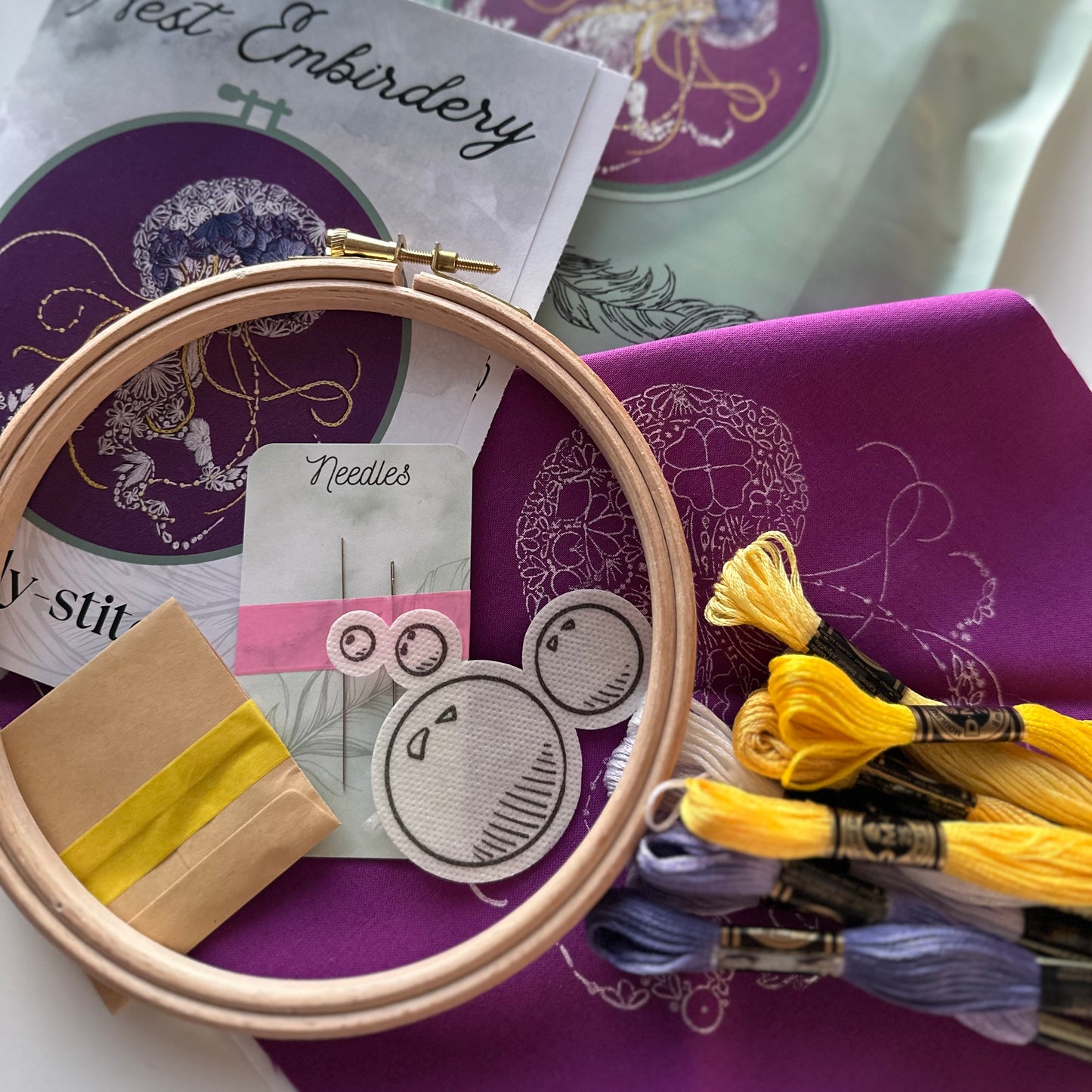 Jelly-Stitch Embroidery Kit