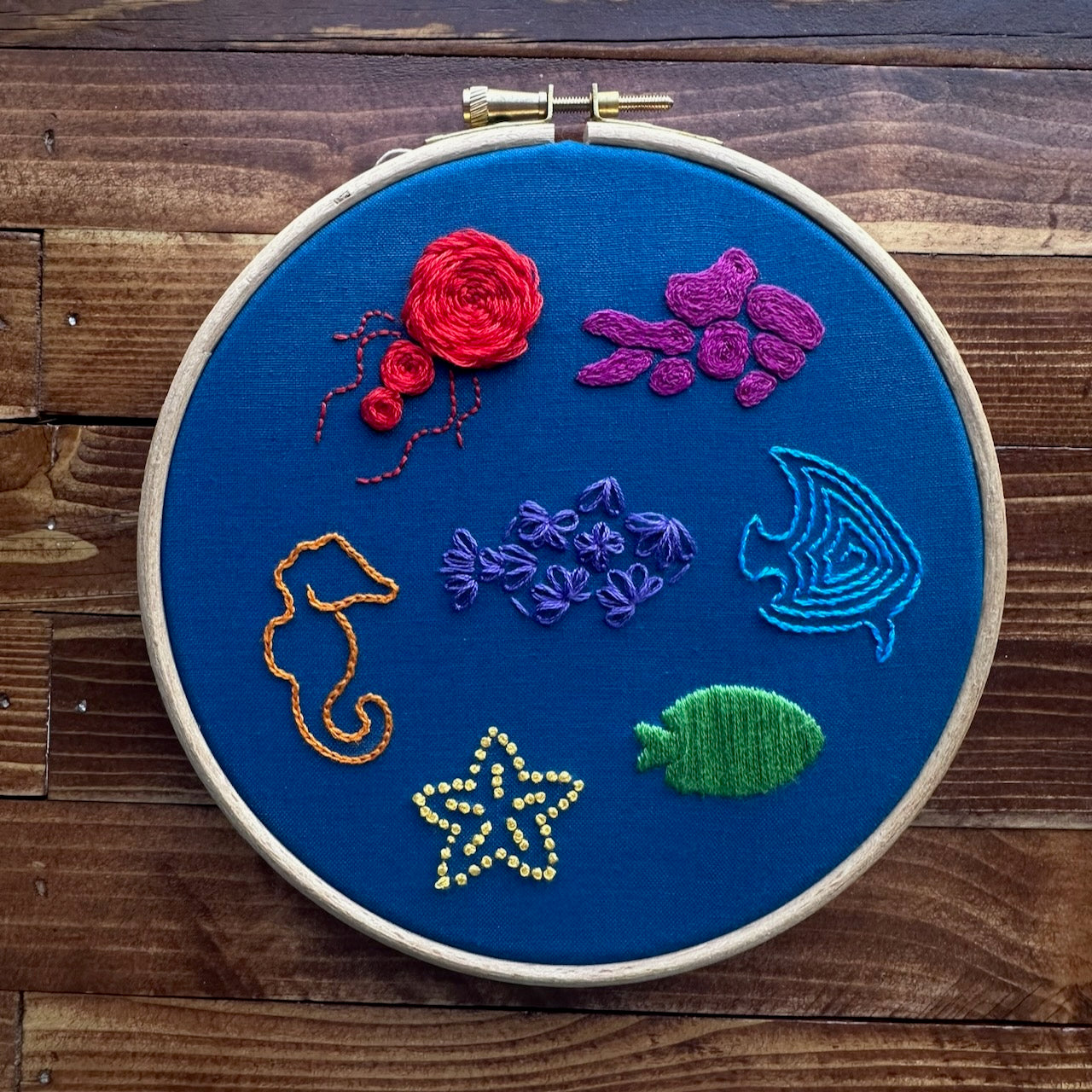 School of Stitch Sampler PDF Pattern