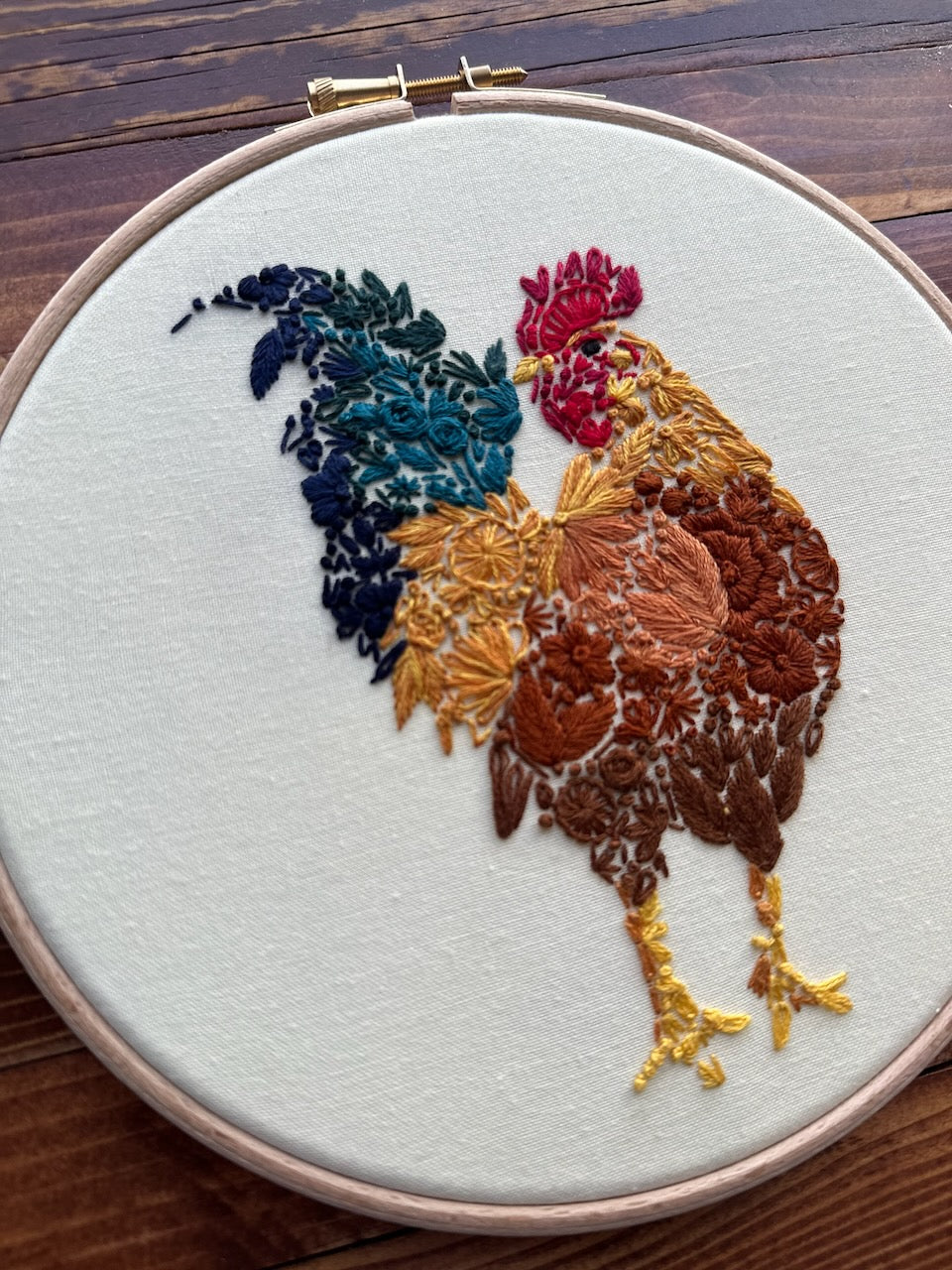 Fowl Play Embroidery Kit