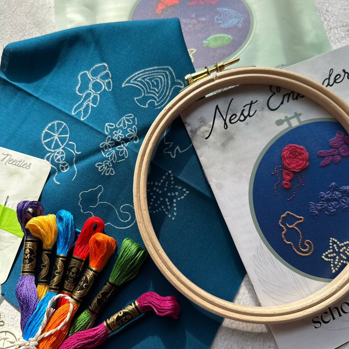 School of Stitch Embroidery Sampler Kit