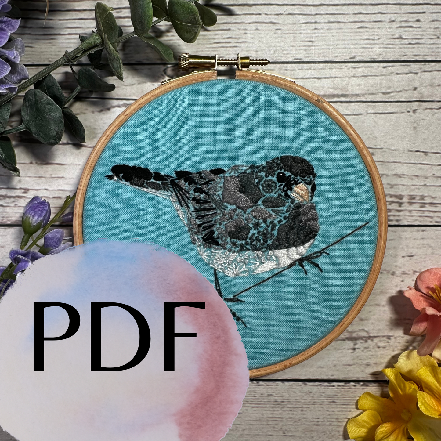 Dark-eyed Junco PDF Pattern