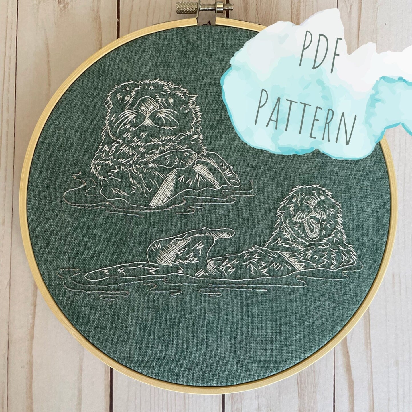 Sea Otter PDF Pattern