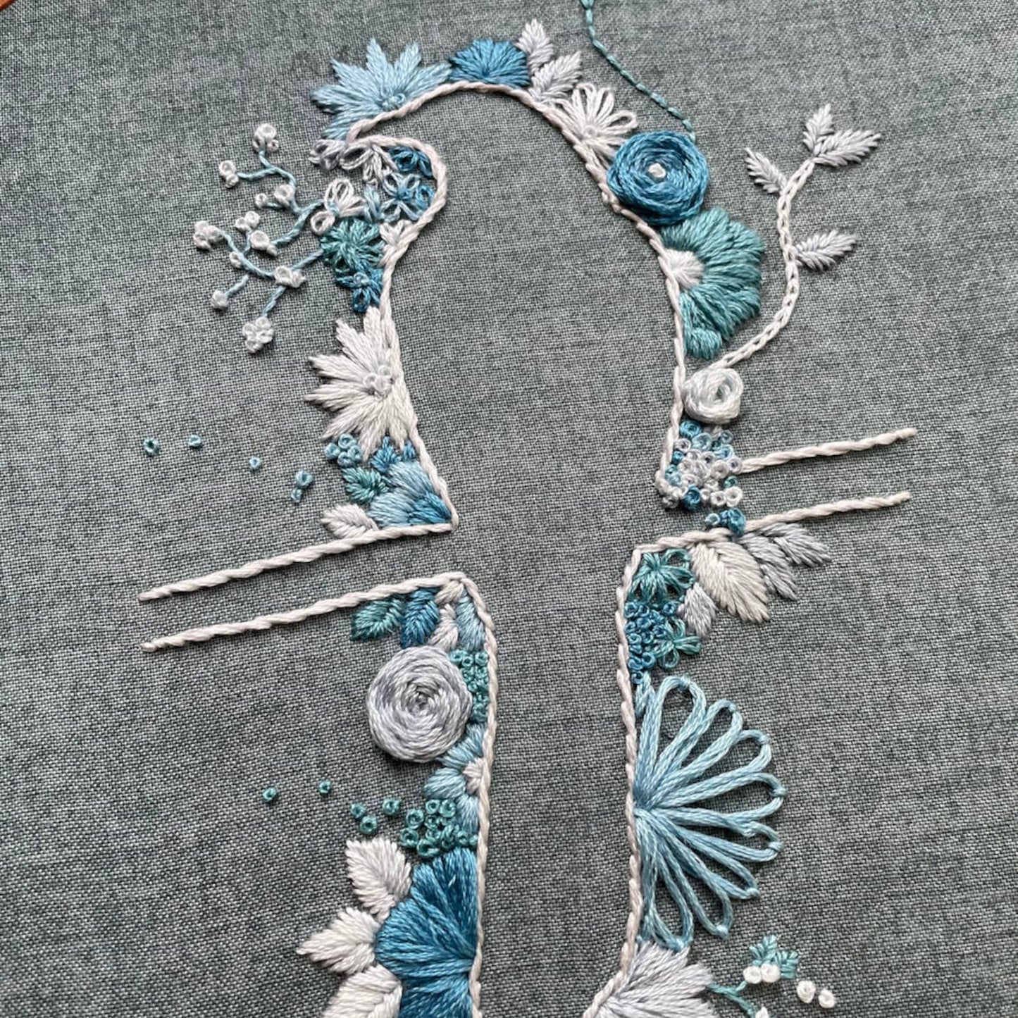 Floral Magpie PDF Pattern