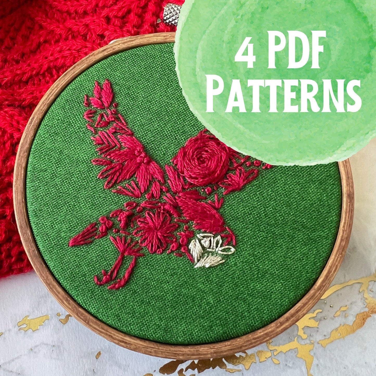 2022 Holiday Ornaments PDF Pattern Bundle