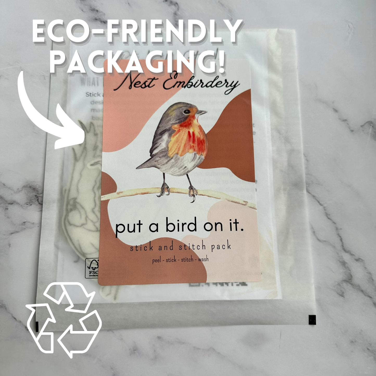 Put a Bird On It - Stick & Stitch Pack
