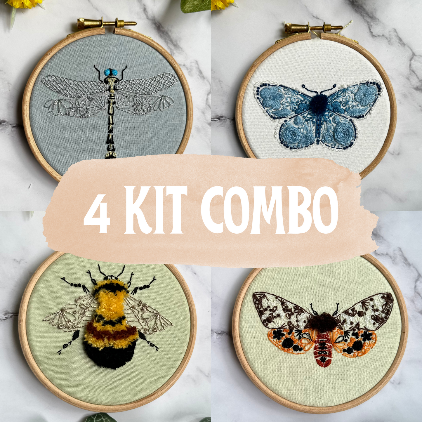 Endangered Insect Four Mini Kit Bundle