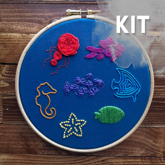 School of Stitch Embroidery Sampler Kit