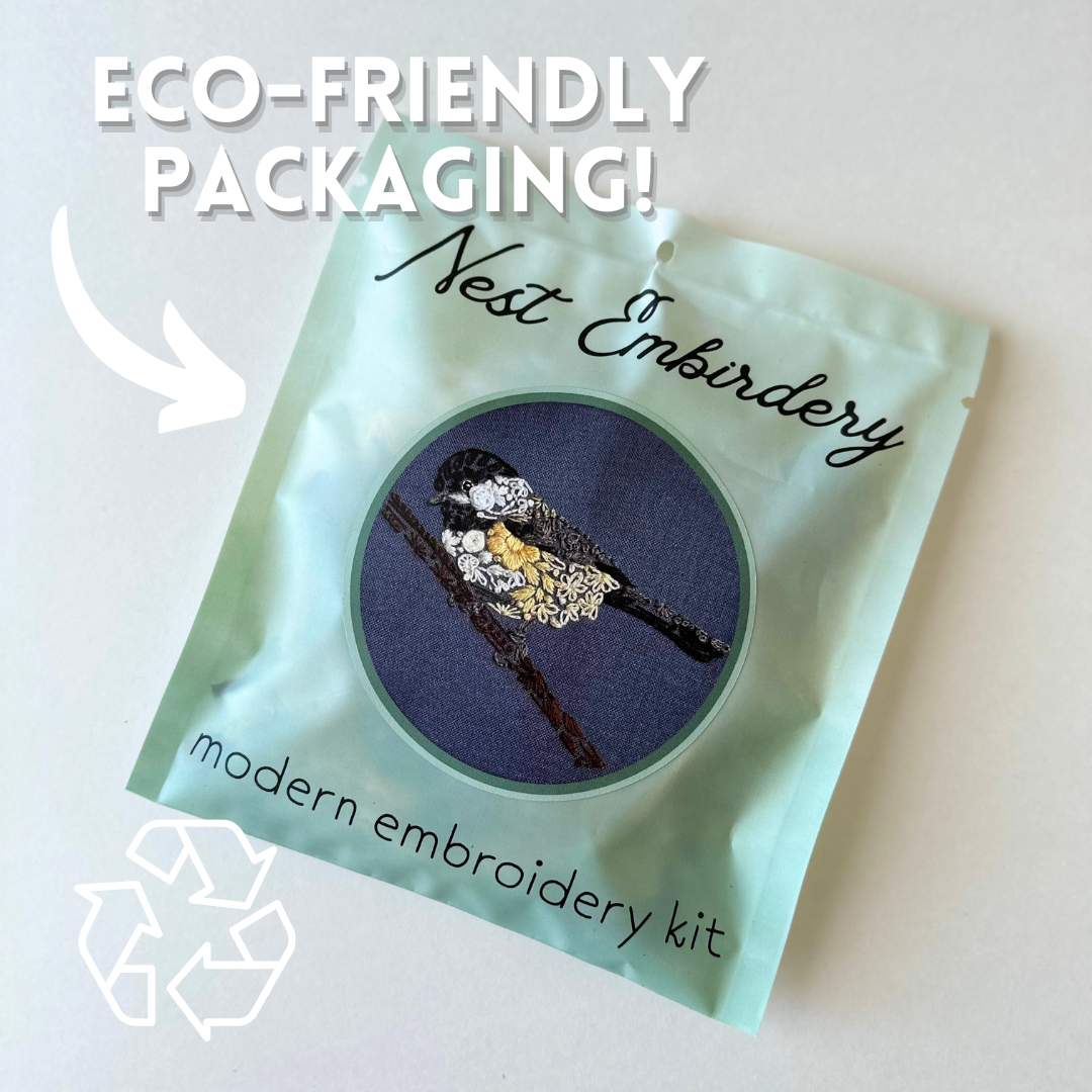 Chickadee-dee Embroidery Kit