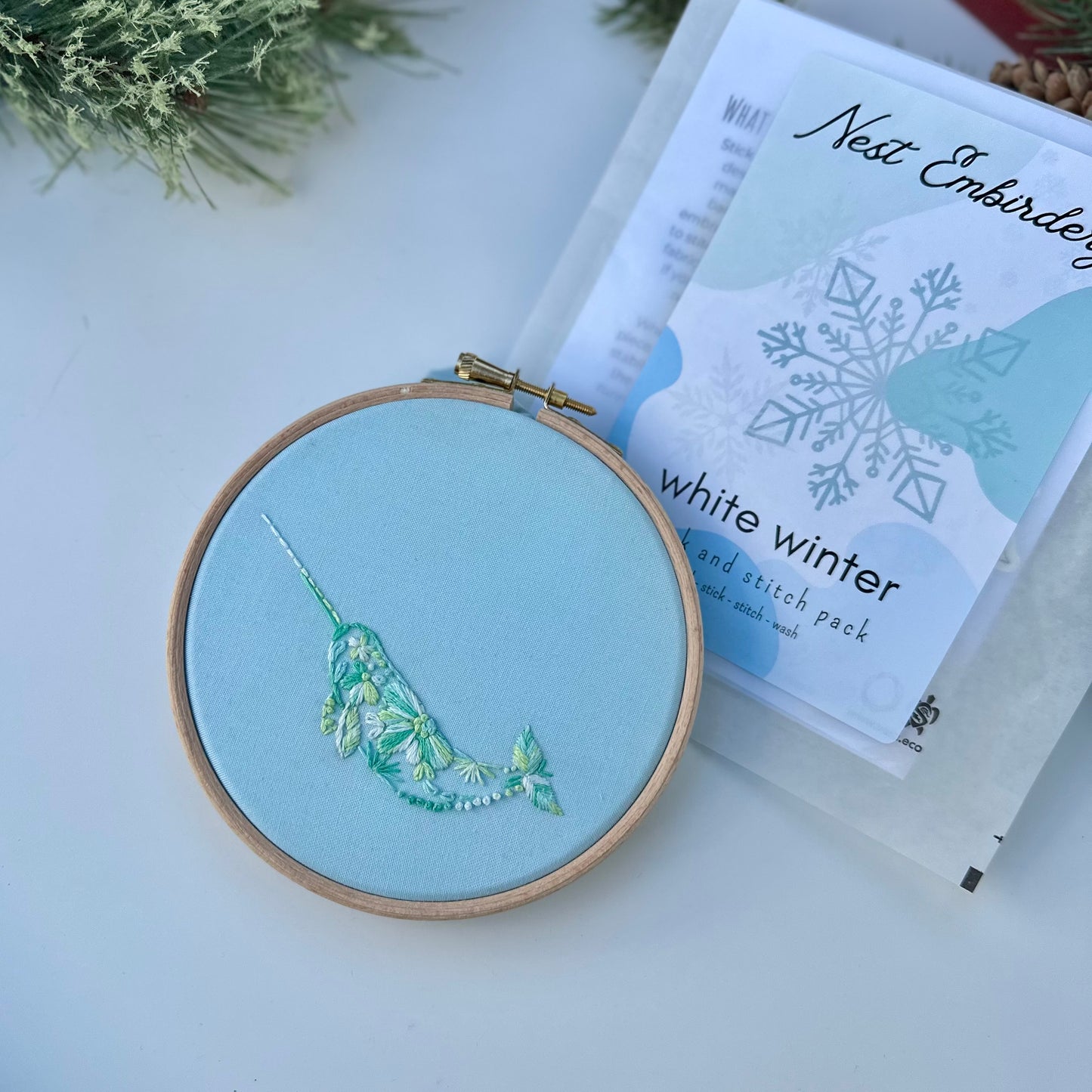 White Winter - Stick & Stitch Pack