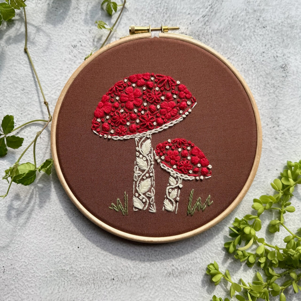 Forest Floor Eco Vita Embroidery Kit