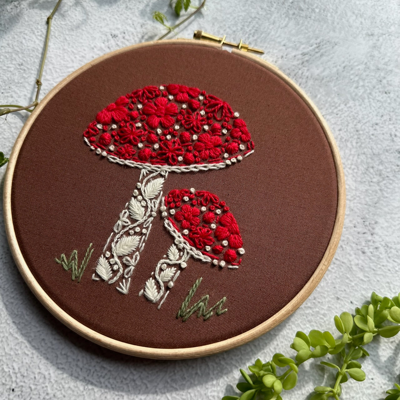 Forest Floor Eco Vita Embroidery Kit