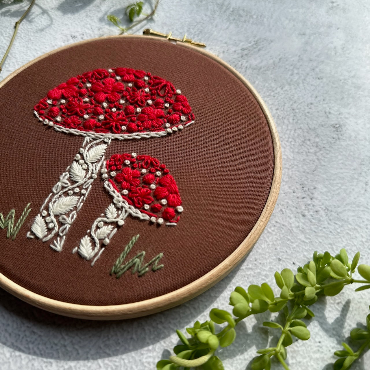 Forest Floor Eco Vita Embroidery Kit