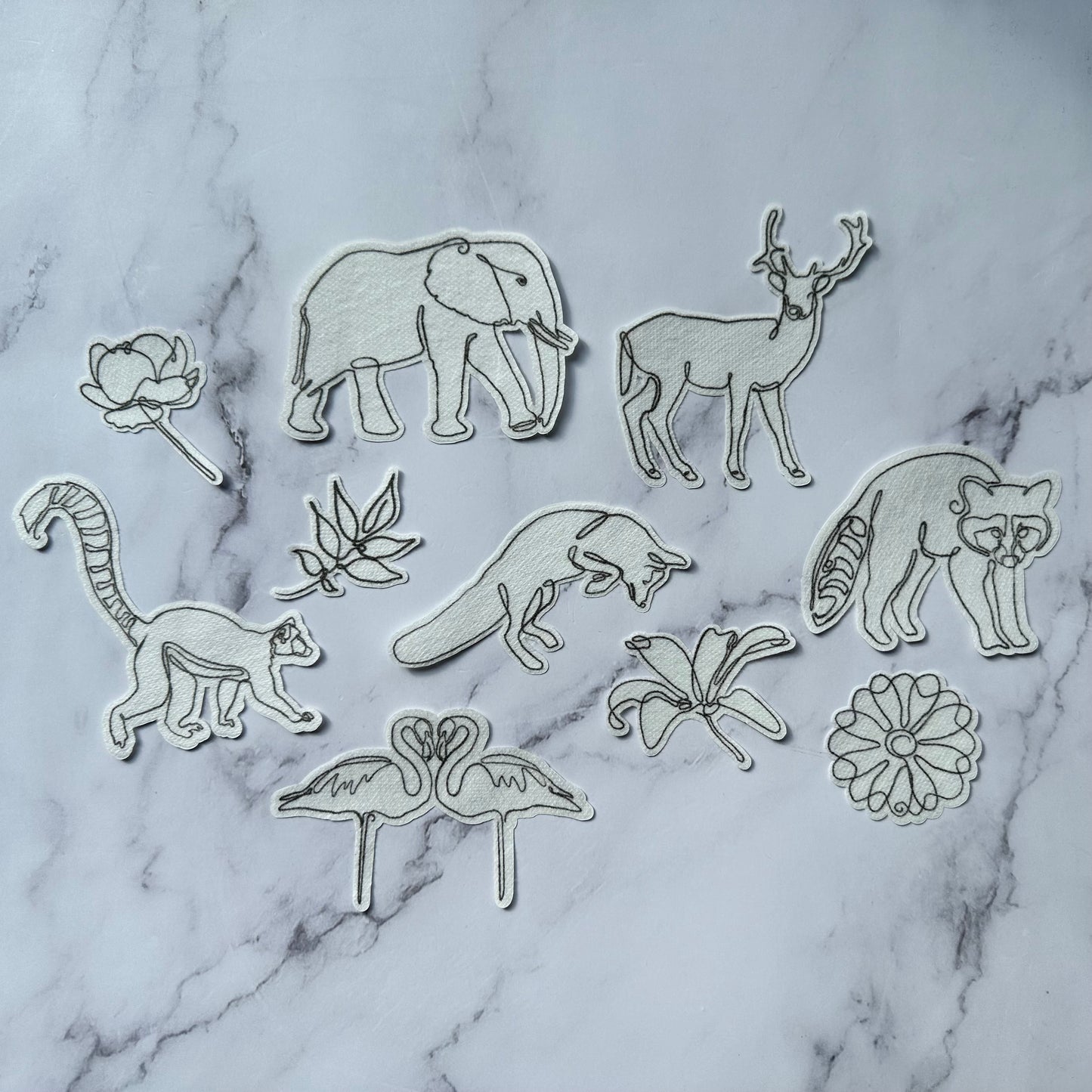 Perpetual Flora and Fauna- Stick & Stitch Pack