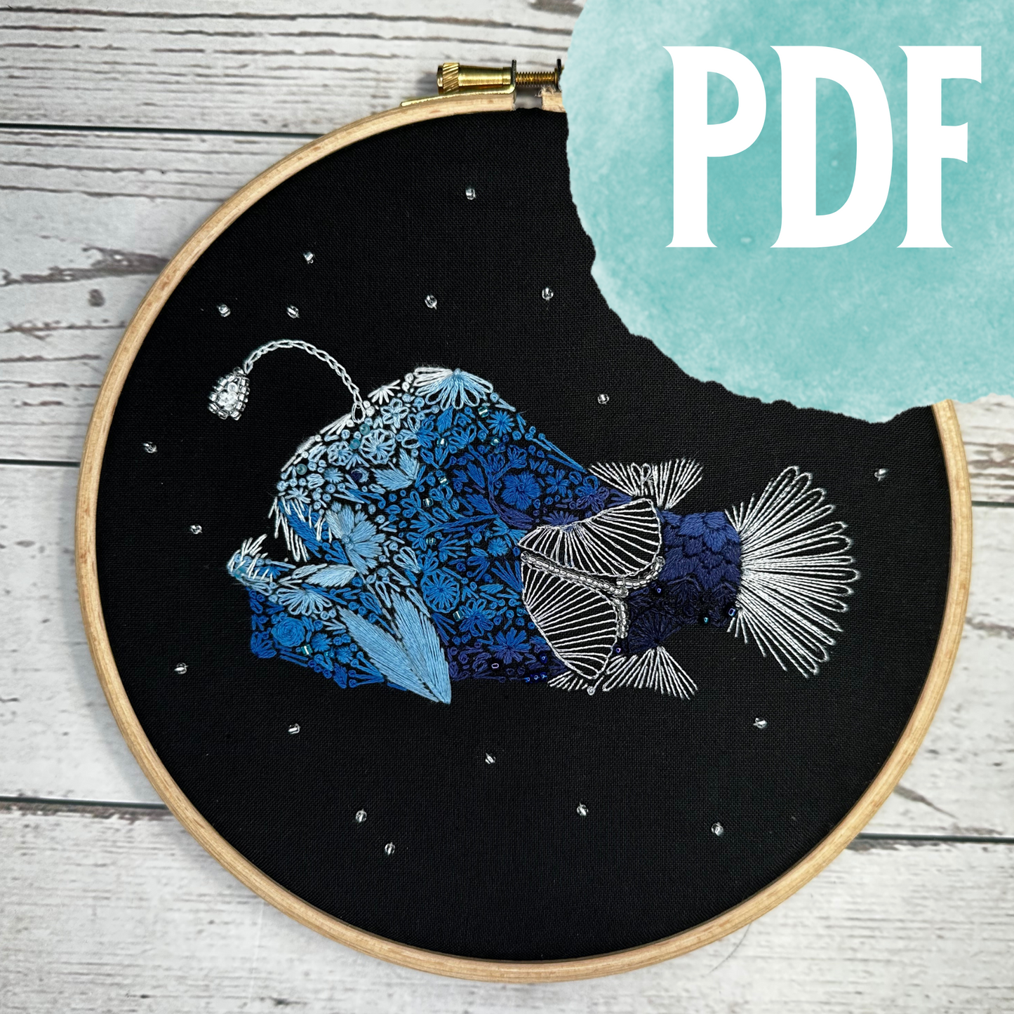 Deep Sea Anglerfish PDF Pattern