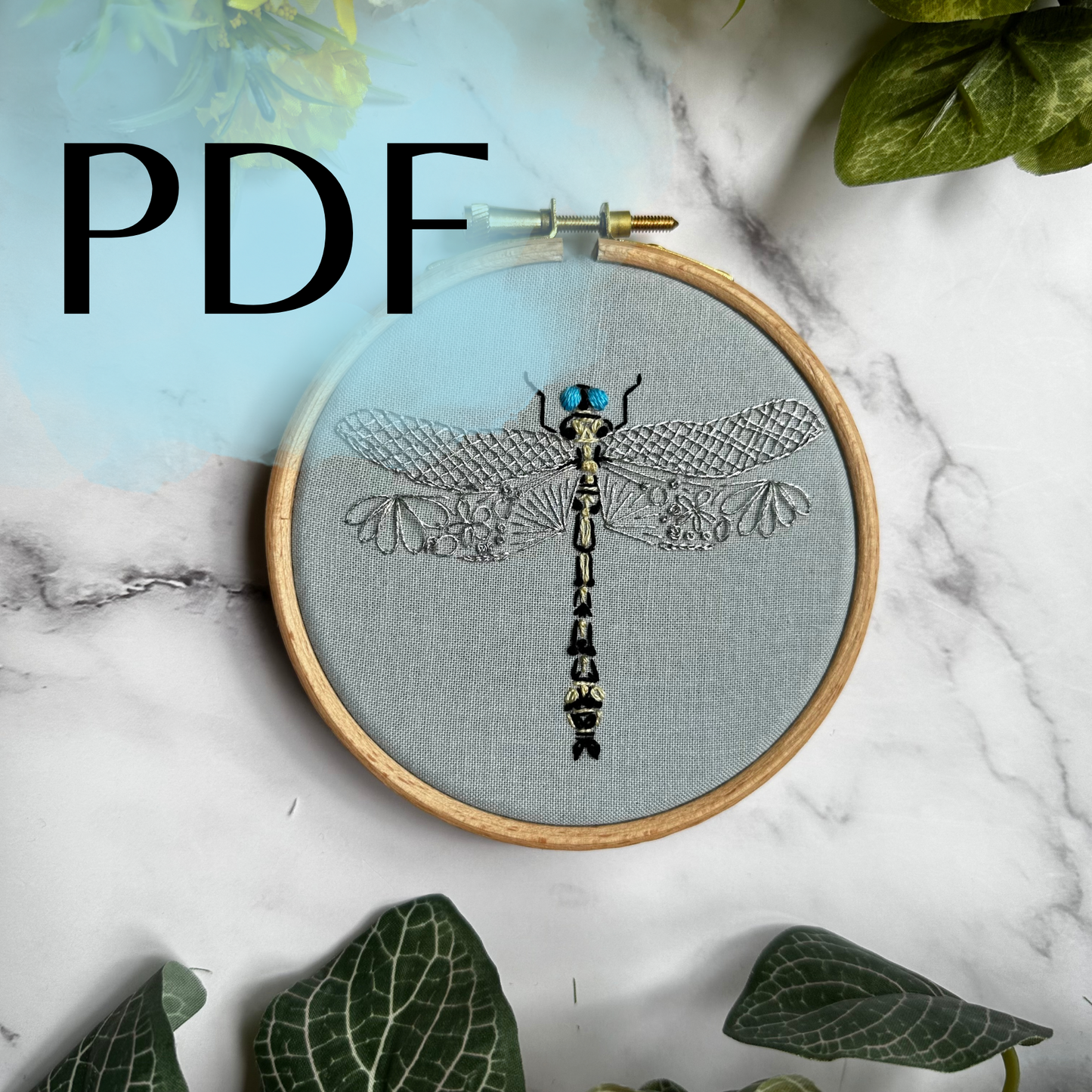 Olive Clubtail Dragonfly PDF Pattern