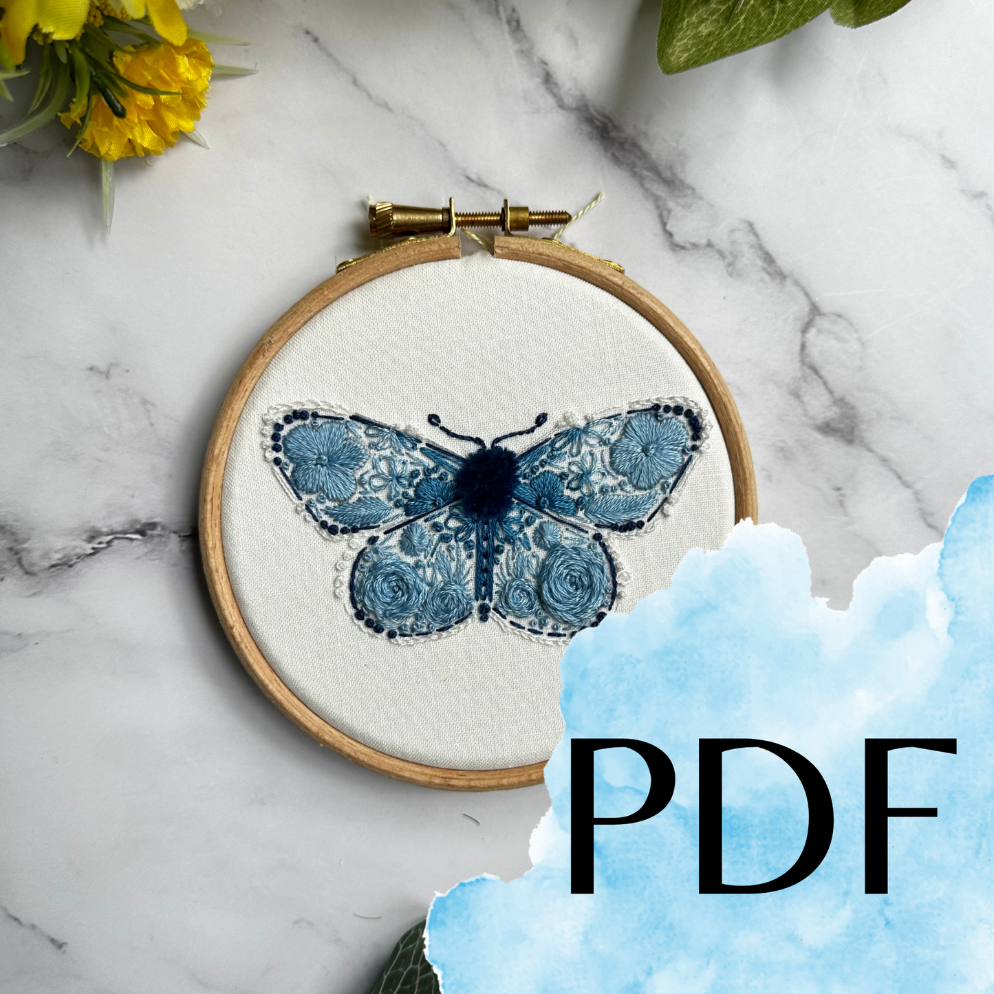 Karner Blue Butterfly PDF Pattern