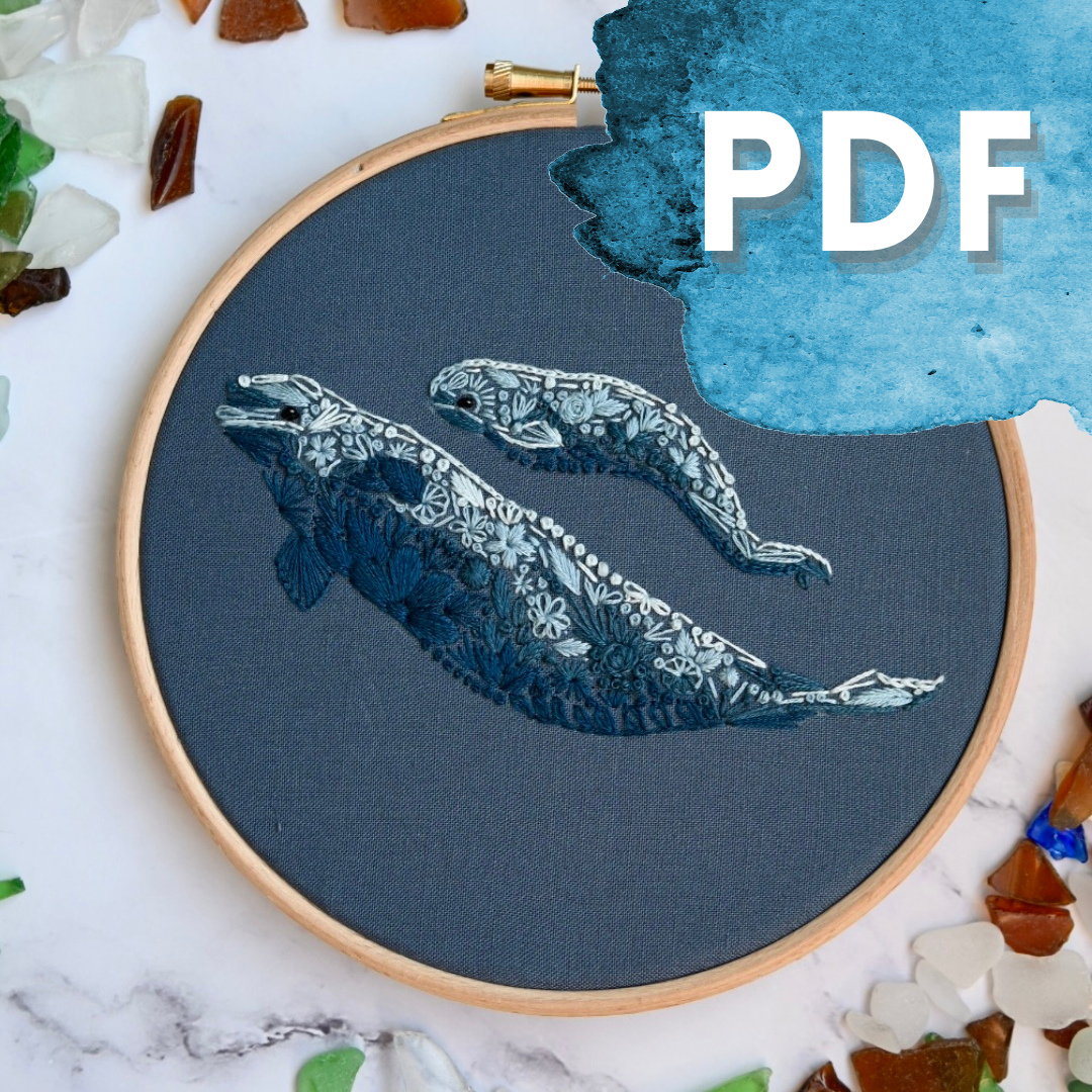 Baby Beluga PDF Pattern