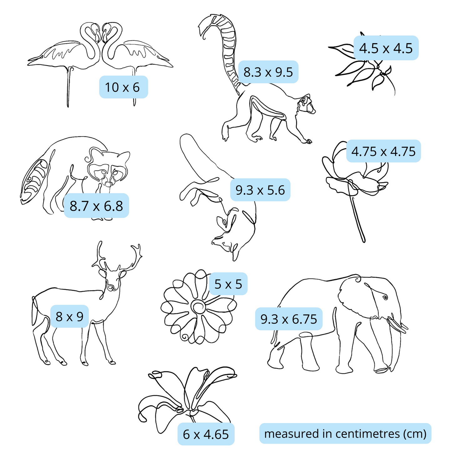 Perpetual Flora and Fauna- Stick & Stitch Pack