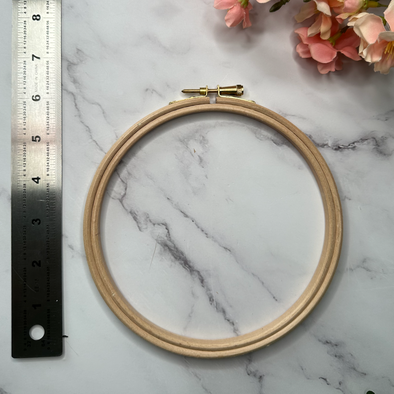 6" Elbesee Beechwood Embroidery Hoop