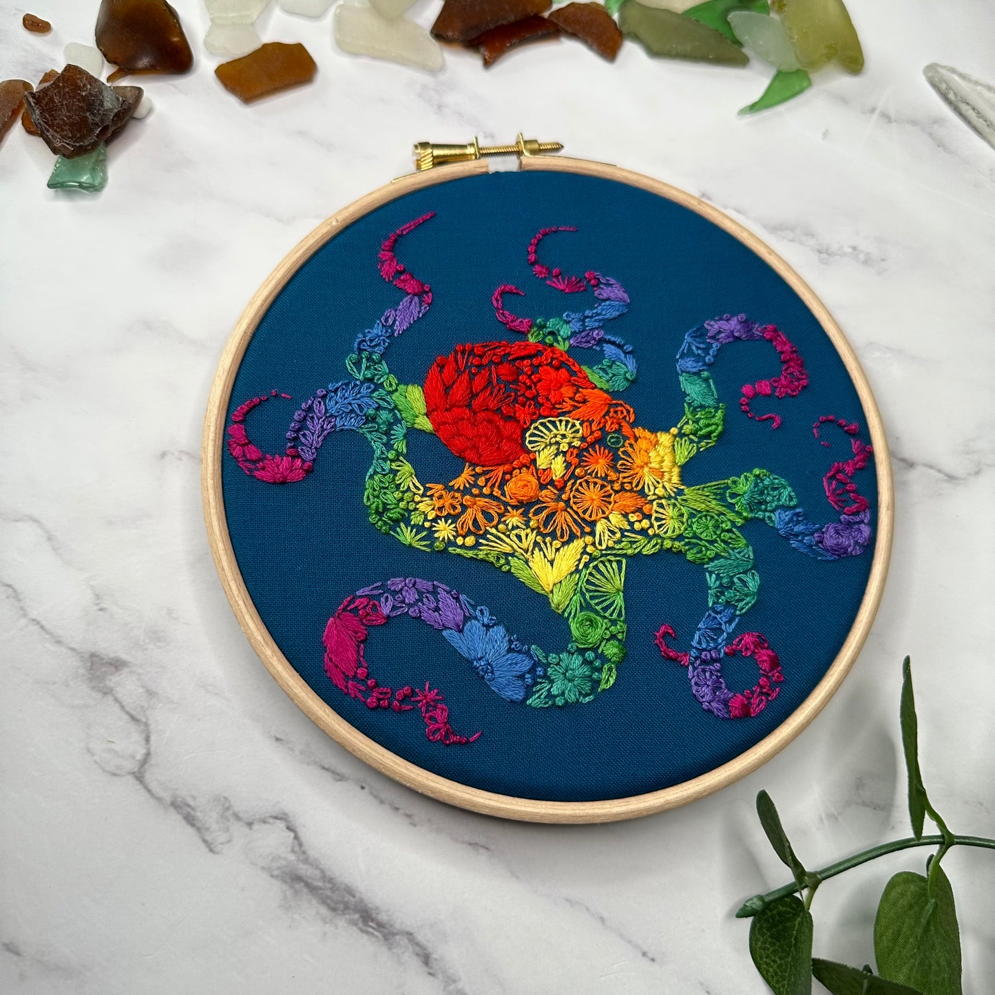 Rainbow Octopus PDF Pattern