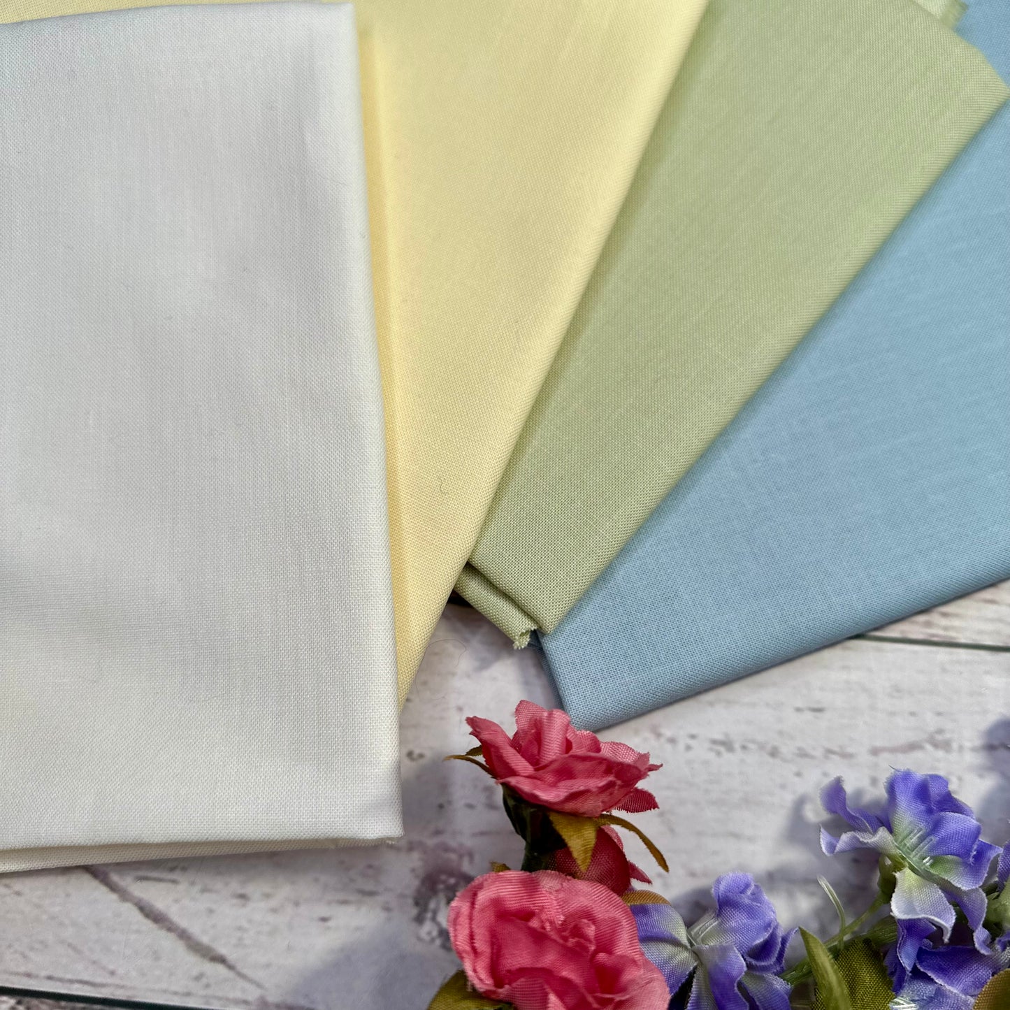 Fave Four - Kona Solid Fat Quarter Sampler