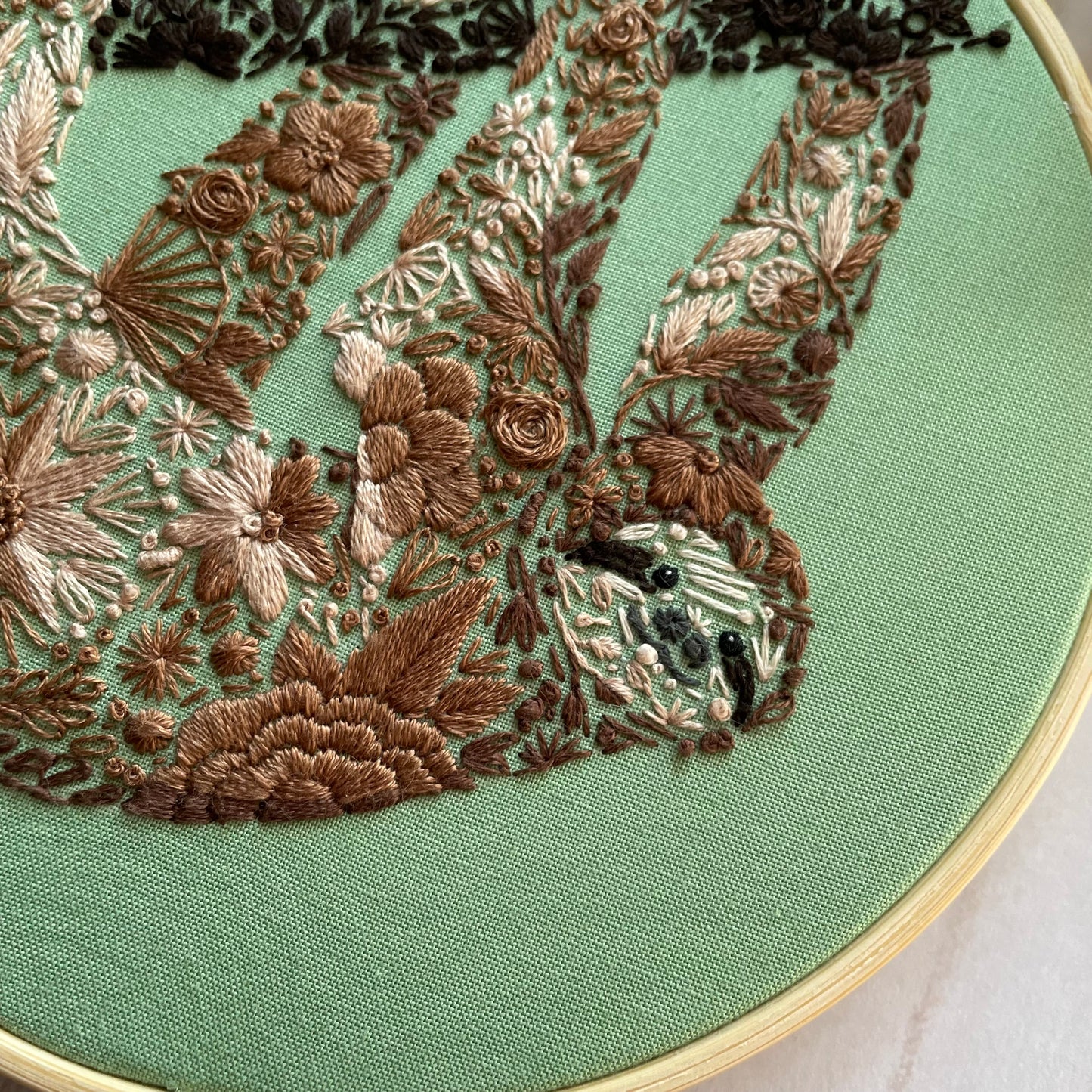 Floral Sloth PDF Pattern